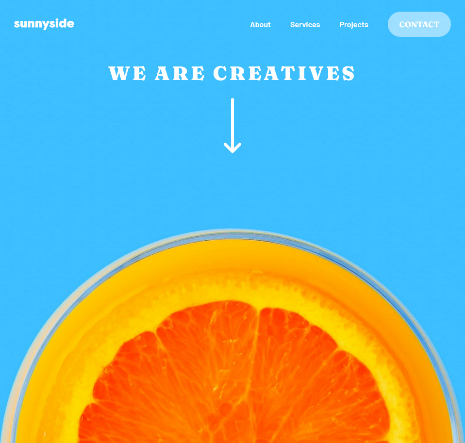 Sunnyside Agency Landing Page